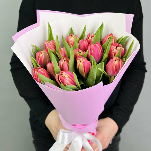 Тюльпаны Пионовидные 15 шт Коламбус